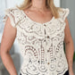 Natural Crochet Top