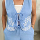 Caribbean Blue Pants Set